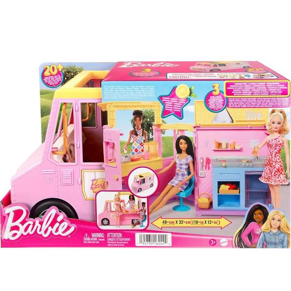 Imagem de Barbie Profissões Veículo Caminhão de Limonada Mattel