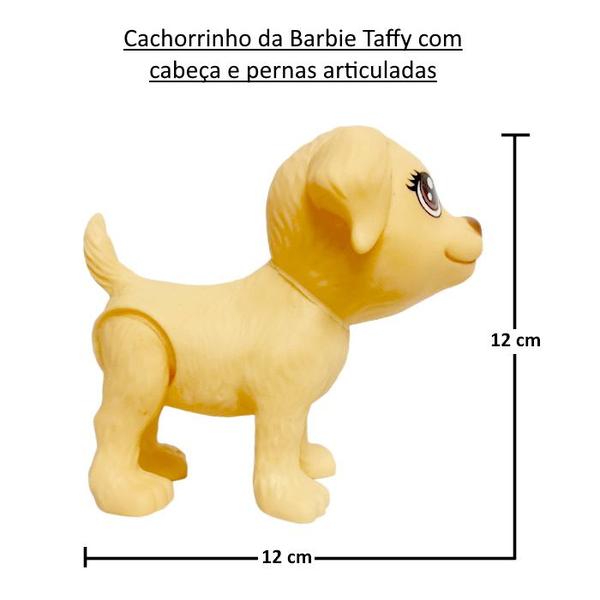 Imagem de Barbie Profissões Veterinária Fala 12 Frases 65cm com 3 Cachorros 8 Acessórios Mattel