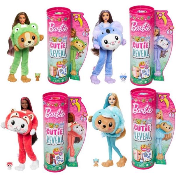 Imagem de Barbie Reveal Cutie Disfarces Engraçados de Animais  HRK22 - Mattel