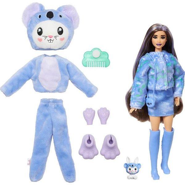 Imagem de Barbie Reveal Cutie Disfarces Engraçados de Animais Lilas Mattel HRK22