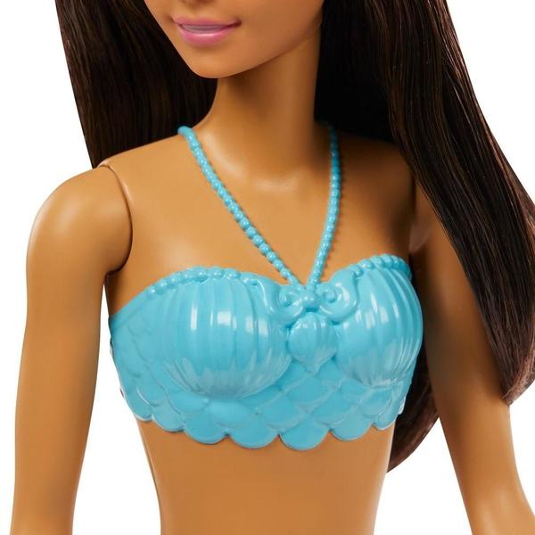 Imagem de Barbie Sereia Morena com Cauda Azul - Mattel