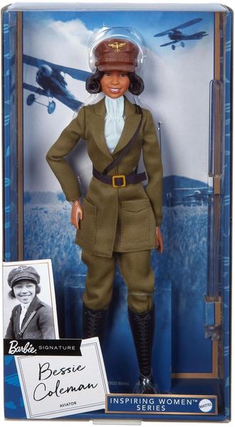 Imagem de Barbie Signature Coleção Mulheres que Inspiram - Aviadora Bessie Coleman - Mattel HJX36