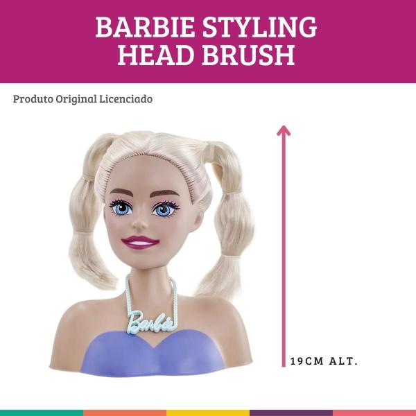 Imagem de Barbie Styling Head Brush Original Boneca Busto Pupee