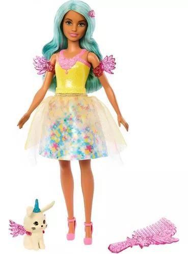 Imagem de Barbie Teresa Conto De Fadas A Touch Of Magic Mattel Hlc34