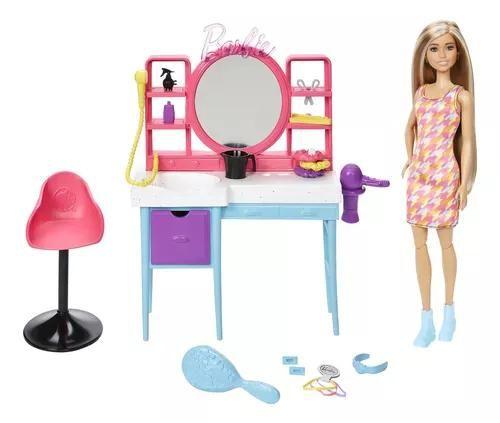 Imagem de Barbie Totally Hair Salão De Beleza - Mattel HKV00