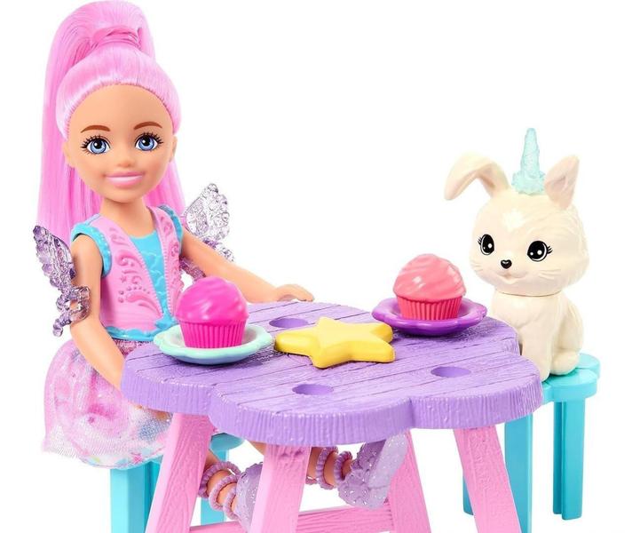 Imagem de Barbie Um Toque De Magia Boneca Chelsea e Bebê Pegasus - Mattel HNT67