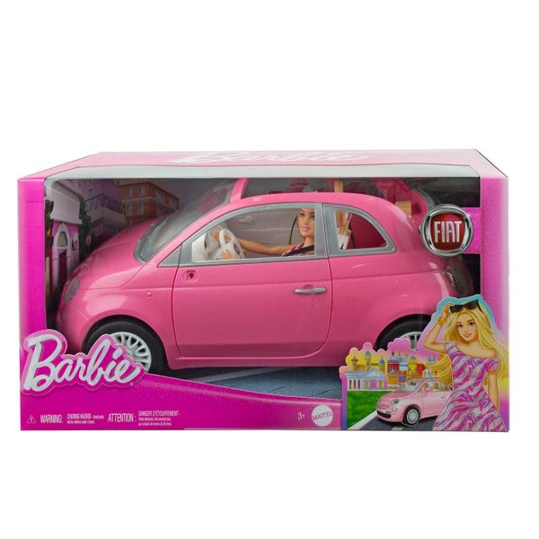 Imagem de Barbie Veículo Para Boneca Fiat Rosa - Mattel