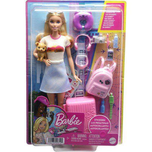 Imagem de Barbie Viajante Explorar E Descobrir C/ Acessórios De Viagem