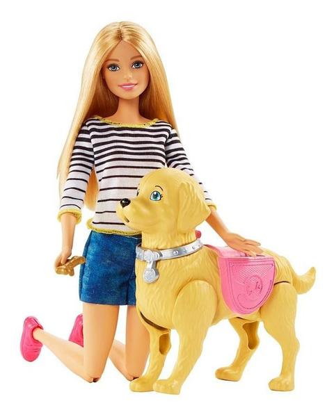 Imagem de Barbie Walk & Potty Pup Mattel Dwj68