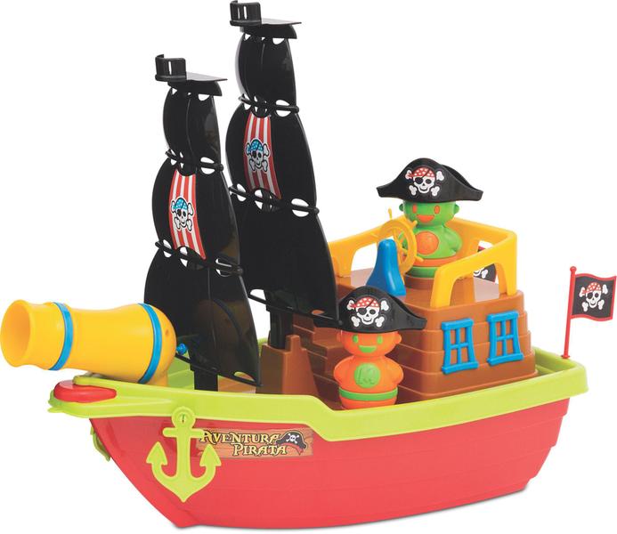 Imagem de Barco Aventura Pirata - Embalagem Caixa - Mercotoys