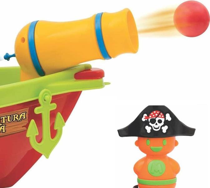 Imagem de Barco Aventura Pirata Grande Mercotoys