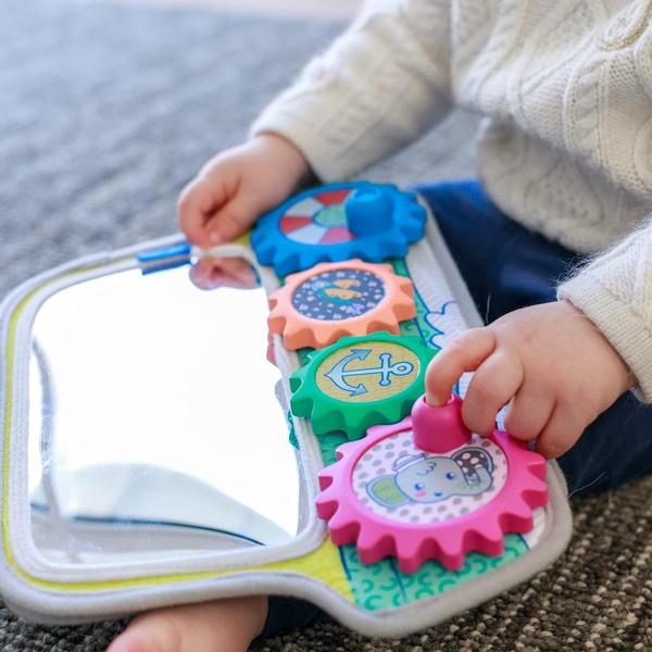 Imagem de Barco de brinquedo Infantino Busy Board Mirror Sensory Discovery