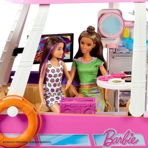 Imagem de Barco Lancha Dos Sonhos Com Piscina Da Barbie - Mattel HJV37