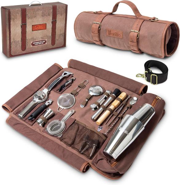 Barillio Conjunto profissional de 17 peças com bolsa de lona Imagem de Barillio Conjunto profissional de 17 peças com bolsa de lona