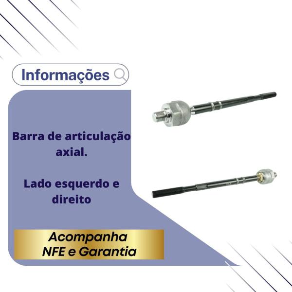 Imagem de Barra Articulação Axial Nova para Fiat Toro 1.3 2022 a 2024