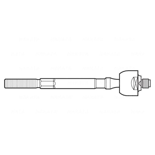 Imagem de Barra Axial Idea Esquerda Ou Direita 271Mm Nakata N96009