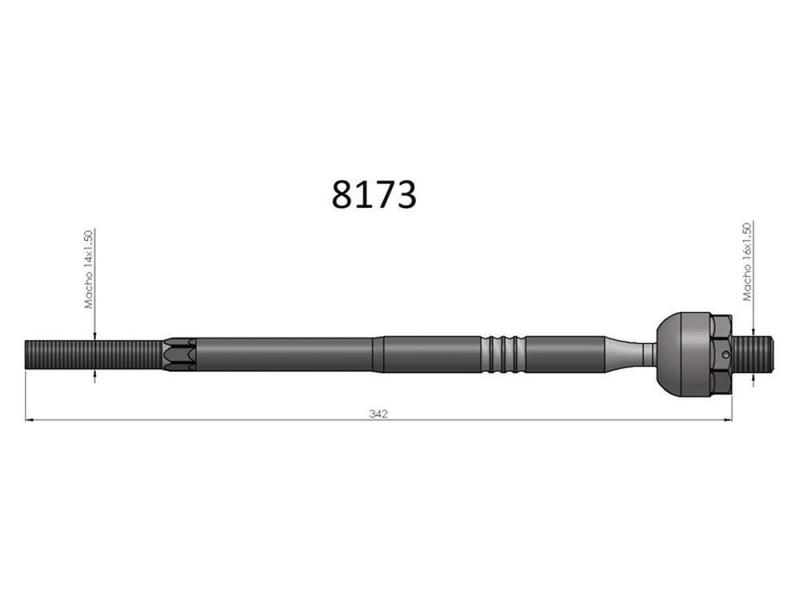 Imagem de Barra Axial Pajero Tr4 2011 Em Diante