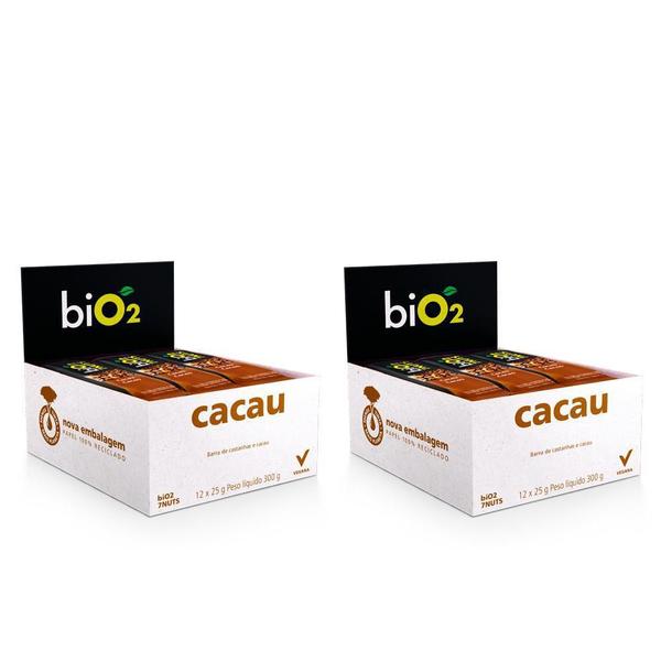 Imagem de Barra Bio2 7Nuts Cacau 12X25G