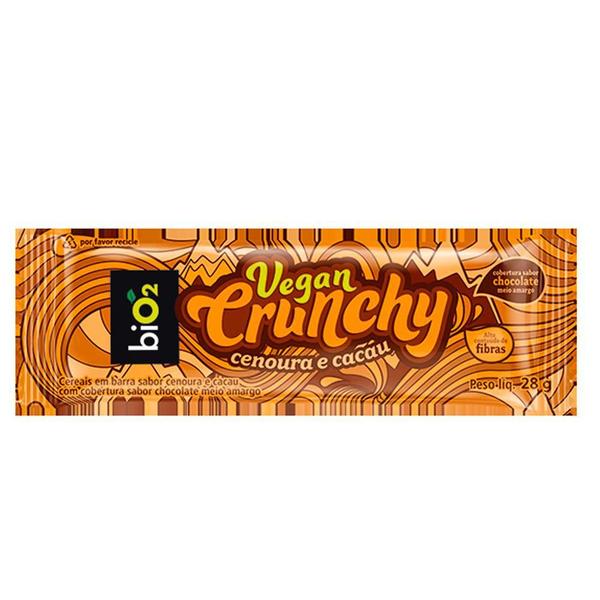 Imagem de Barra Bio2 Vegan Crunchy Cenoura E Cacau 10X28G