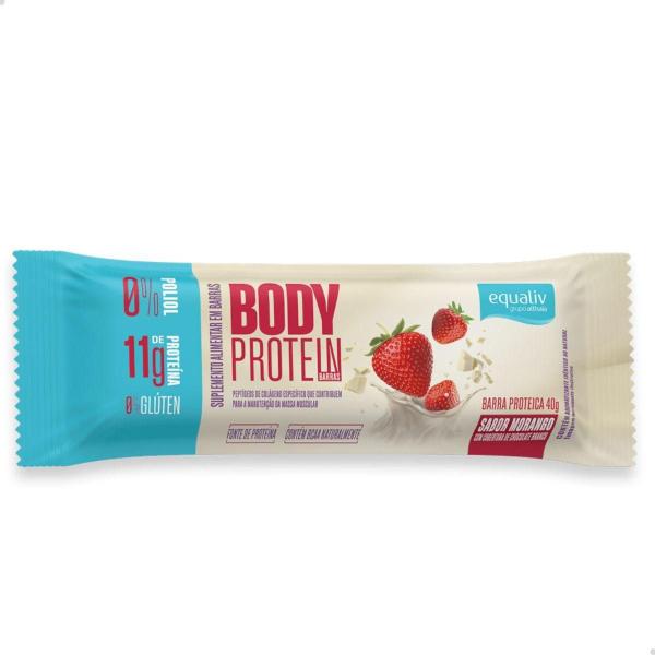 Imagem de Barra Body Protein Sem Glúten 9 Unidades 40g Equaliv