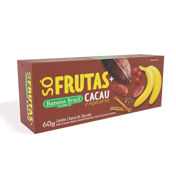 Imagem de Barra com Frutas, Cacau e Especiarias Banana Brasil 60g