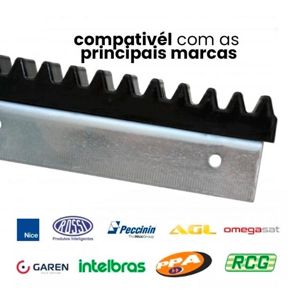 Imagem de Barra crem super aco galv/tabl. nylon preta