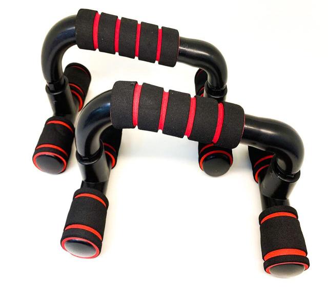 Barra De Apoio Para Flexão Força Braço Musculação Treino Exercícios - MBFit Imagem de Barra De Apoio Para Flexão Força Braço Musculação Treino Exercícios