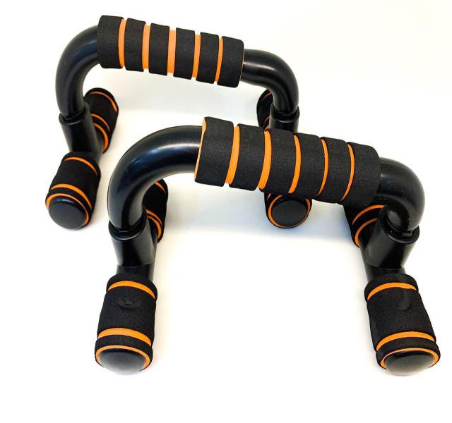 Barra De Apoio Para Flexão Força Braço Musculação Treino Exercícios - MBFit Imagem de Barra De Apoio Para Flexão Força Braço Musculação Treino Exercícios