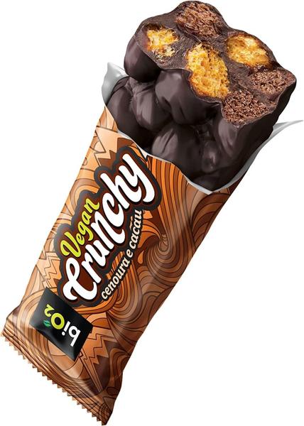 Imagem de Barra de Cereais Cenoura e Cacau biO2 Vegan Crunchy 10 un 28g