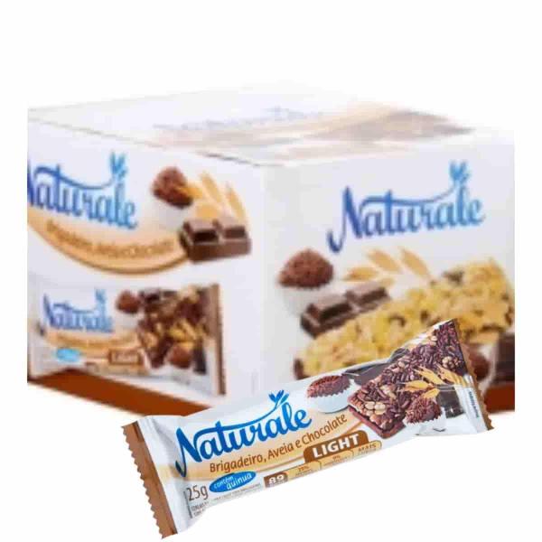 Imagem de Barra De Cereal Brigadeiro Aveia Chocolate 24X25G Naturale