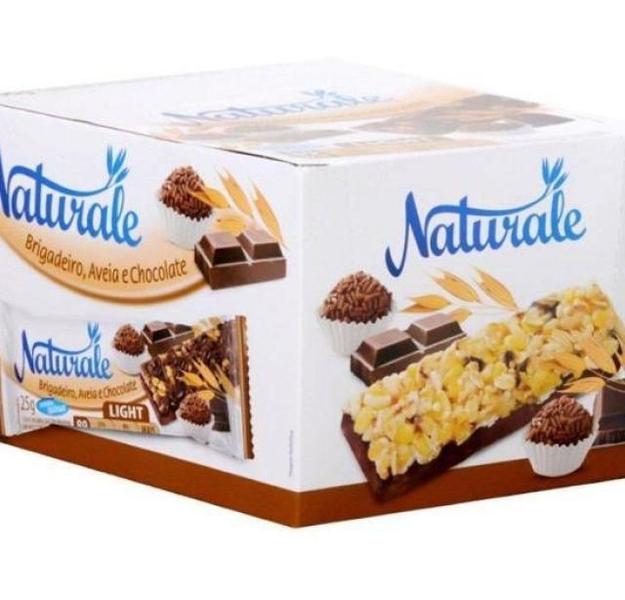 Imagem de Barra De Cereal Brigadeiro Aveia Chocolate 24X25G Naturale