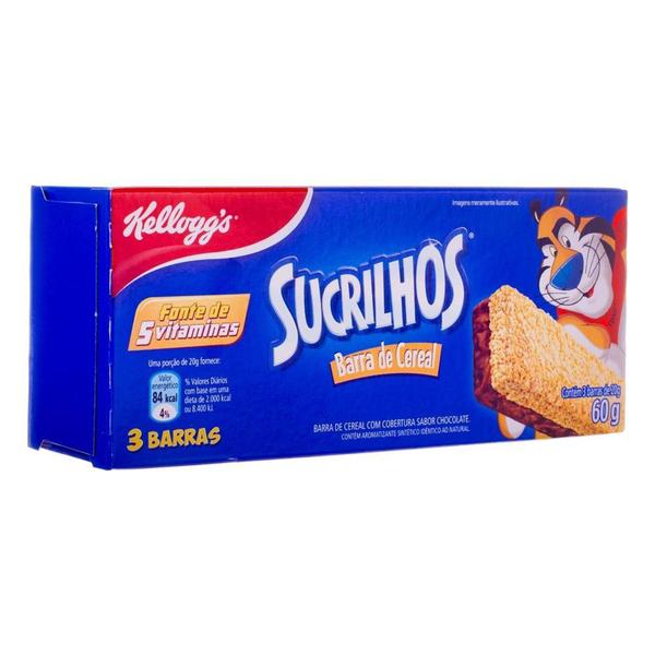 Barra De Cereal KelloggS Sucrilhos 60G - Kellogg'S Imagem de Barra De Cereal KelloggS Sucrilhos 60G