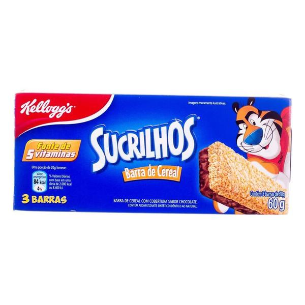 Barra De Cereal KelloggS Sucrilhos 60G - Kellogg'S Imagem de Barra De Cereal KelloggS Sucrilhos 60G