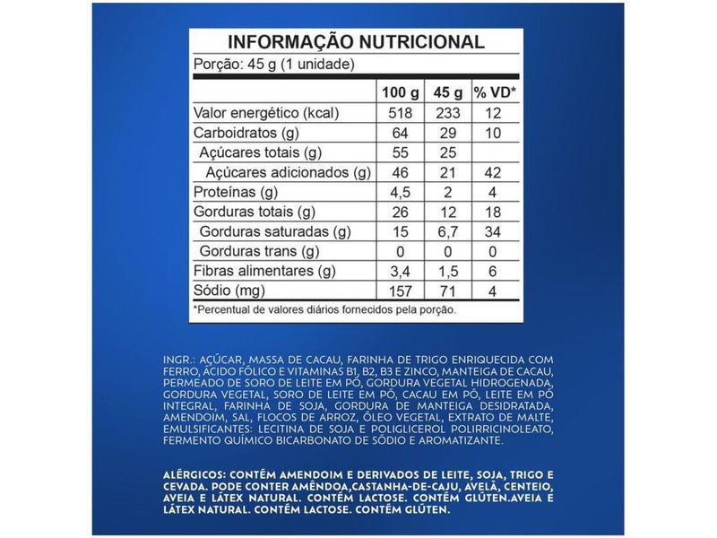 Barra de Chocolate Bis Xtra Original Ao Leite 45g Lacta Imagem de Barra de Chocolate Bis Xtra Original Ao Leite 45g Lacta