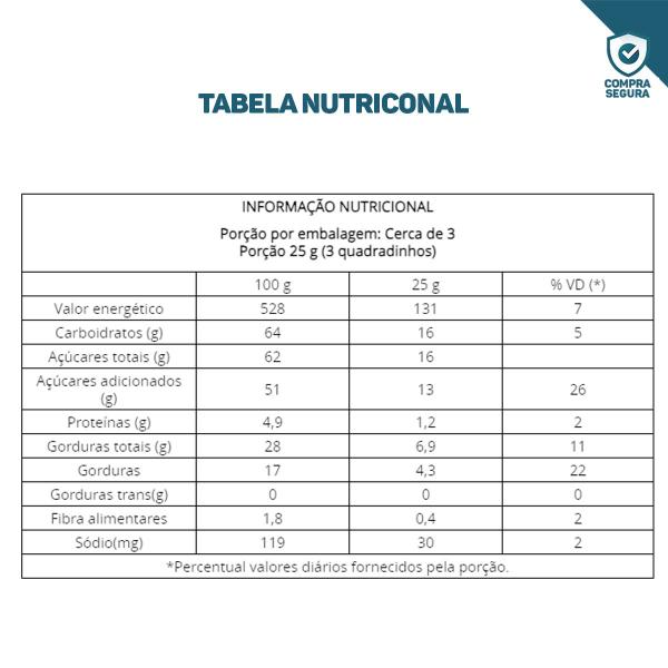 Barra de Chocolate Cremoso Tradicional Arcor 80g Doce Cremoso Imagem de Barra de Chocolate Cremoso Tradicional Arcor 80g Doce Cremoso