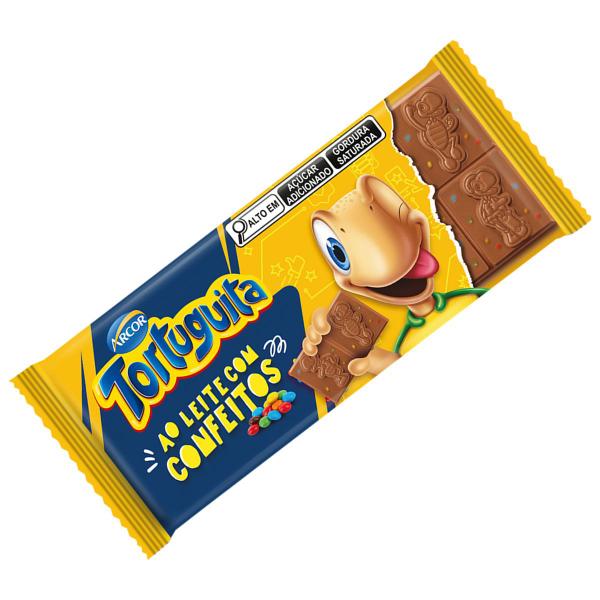 Barra de Chocolate Cremoso Tradicional Arcor 80g Doce Cremoso Imagem de Barra de Chocolate Cremoso Tradicional Arcor 80g Doce Cremoso