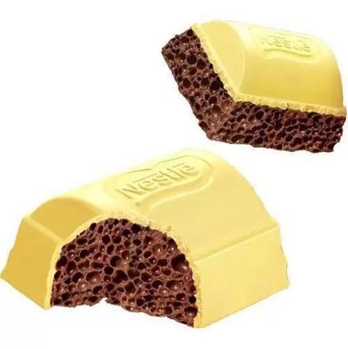 Barra de Chocolate SUFLAIR DUO 80g - Chocolate ao Leite e Meio Amargo - Nestle Imagem de Barra de Chocolate SUFLAIR DUO 80g - Chocolate ao Leite e Meio Amargo