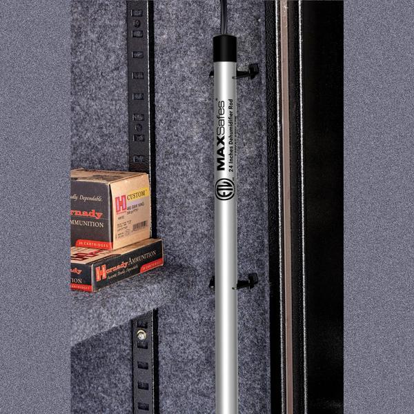 Imagem de Barra de desumidificador MaxSafes Gun Safe Dry Rod 24 cm Aprovada pela ETL