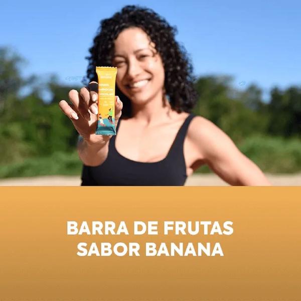 Imagem de Barra de Frutas Emana Sabor Banana Amendoim e Nibs de Chocolate 35g