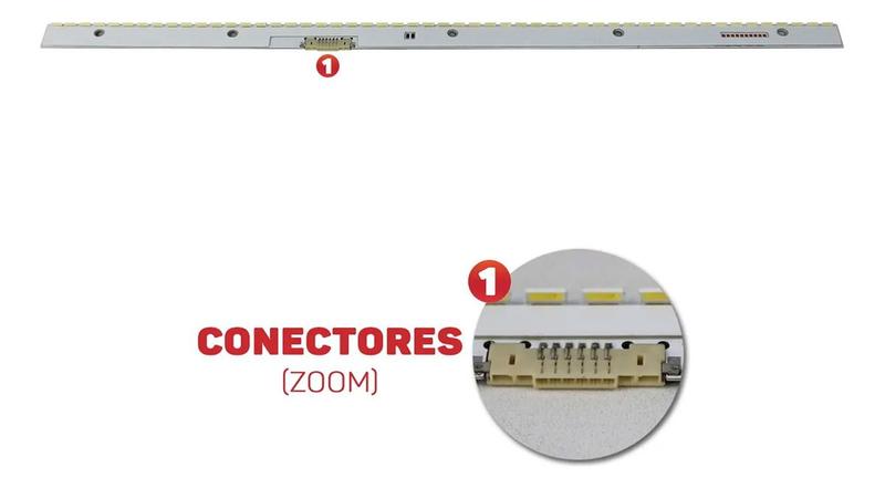 Imagem de Barra De Led Compatível Para Tv Un40k6500 Un40k6500ag