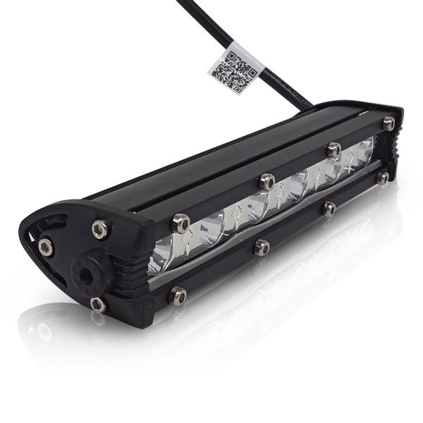 Imagem de Barra de led off road slim 18cm 18w 6 leds lumi