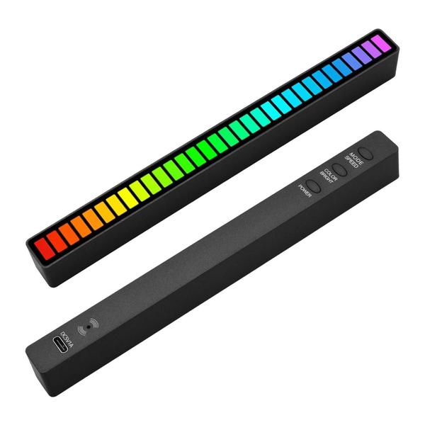 Barra De Led Rítmica Rgb Music Lights - Knup Imagem de Barra De Led Rítmica Rgb Music Lights