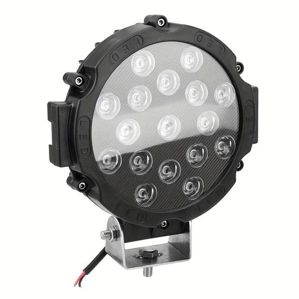 Imagem de Barra de Luz LED 12V 51W - Off-Road 4x4 para Caminhão, Jeep e Hummer