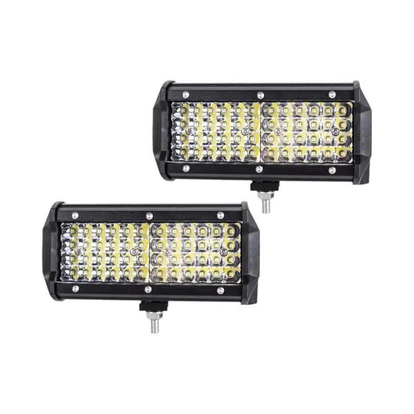 Imagem de Barra de Luz LED Offroad 12V/24V - Spot e Flood Combo para Caminhão, Carro, SUV, Barco e ATV