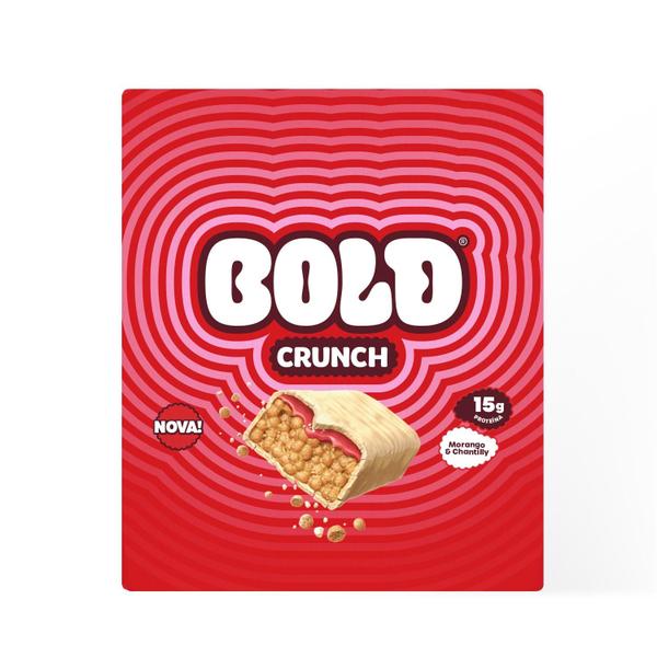 Imagem de Barra de Proteína Bold Crunch Caixa Mista com 12 unidades de 50g com de 15g de Proteína -Bold Bar