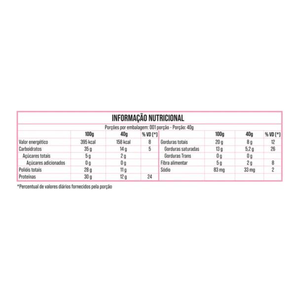 Barra de proteina bold thin trufa de morango 12un Imagem de Barra de proteina bold thin trufa de morango 12un