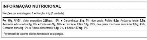 Imagem de Barra de Proteína Cookie Bar Pão de Mel 45g Mrs Taste