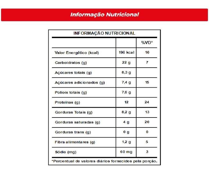 Imagem de Barra de Proteína Crisp Bar Protein Bar Barra Proteíca Sabor Duo Crunch 12 undidades 45gr Cada Integralmedica 