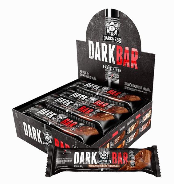 Imagem de Barra de Proteína Dark bar - caixa com 8 unidades - Darkness