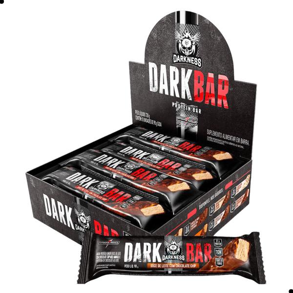 Imagem de Barra de Proteina Dark Bar Protein 8un 720g Darkness